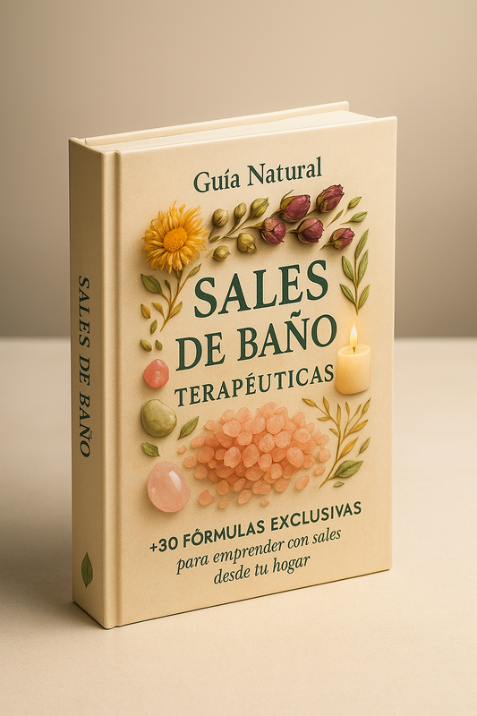 Guía Natural: Sales de Baño Terapéuticas + 6 BONUS GRATIS